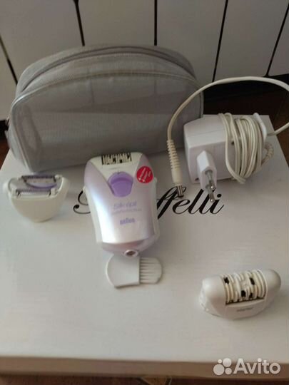 Депилятор Braun рабочий(полный комплект)