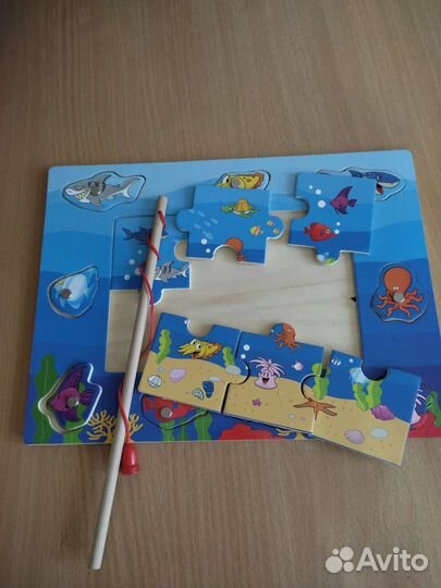 Игрушка магнитная рыбалка