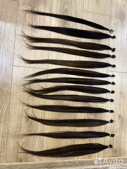 Волосы для наращивания натуральные б/у