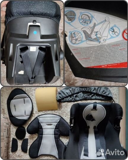 Детская коляска Riko Brano 2 в 1 с автолюлькой