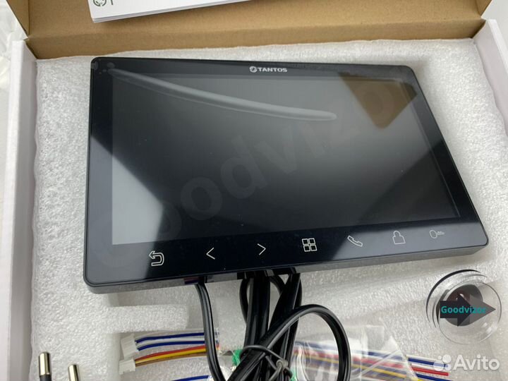 Видеодомофон Tantos Amelie Slim (Black) HD SE