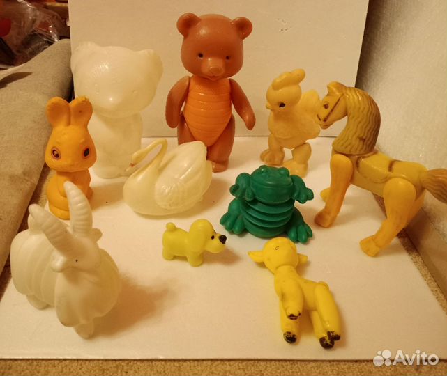 Игрушки дутый пластик СССР