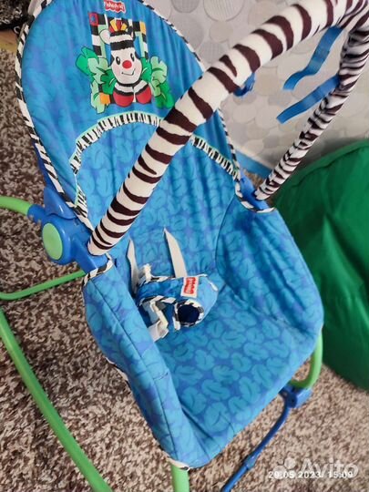 Шезлонг (кресло качалка) Fisher Price