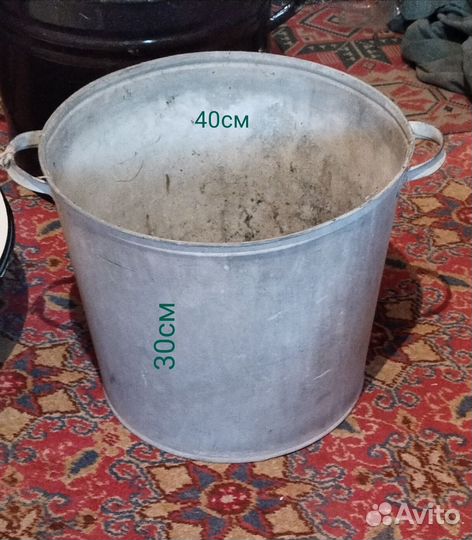 Бак оцинкованный (кастрюля) СССР