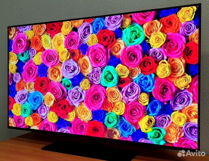 Новый Samsung 4K Qled 120Hz Голос пульт /2021г