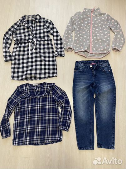 Вещи на девочку пакетом 128