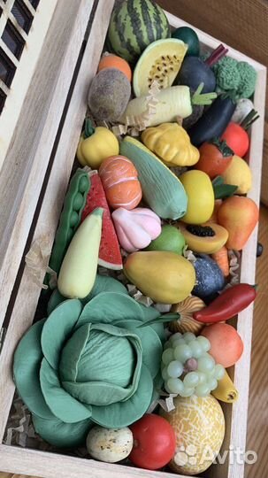 Овощи из полимерной глины