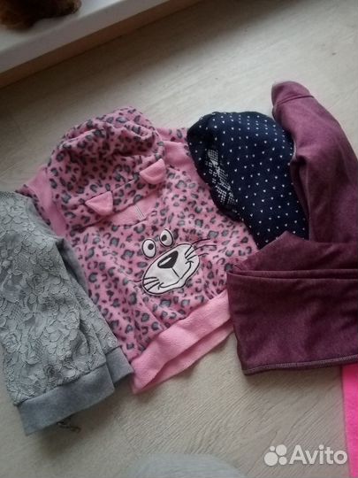 Одежда пакетом на девочку от года