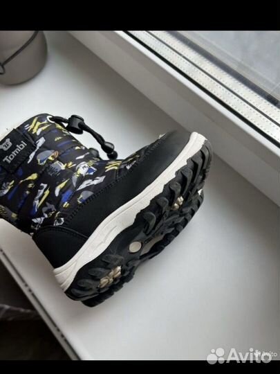 Детские демисезонные сапоги 25