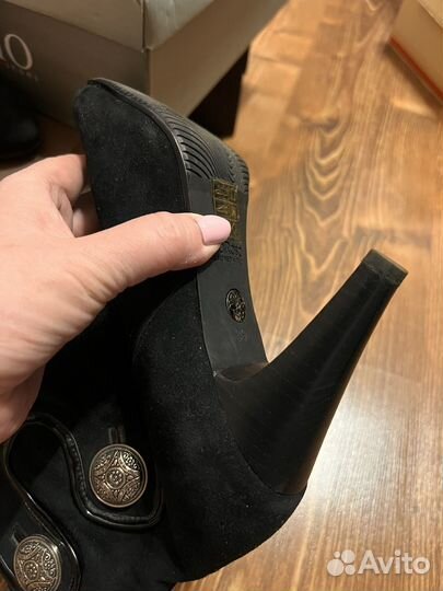 Ботильоны женские 39 размер кожа италия