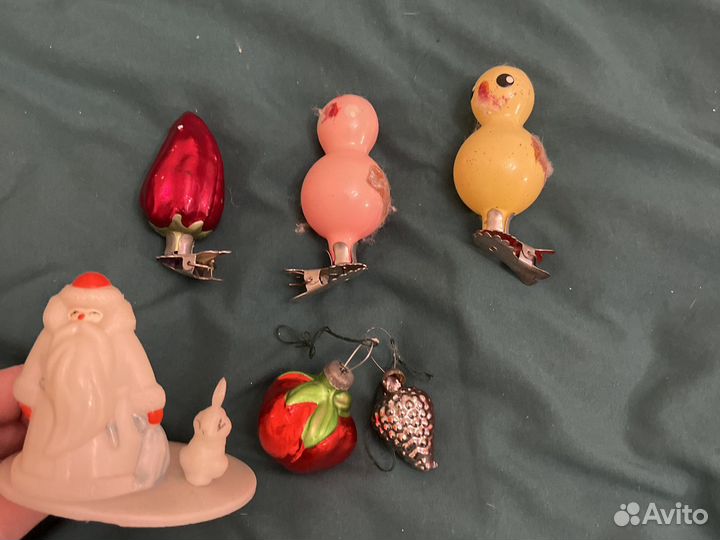 Новогодние игрушки на елку СССР