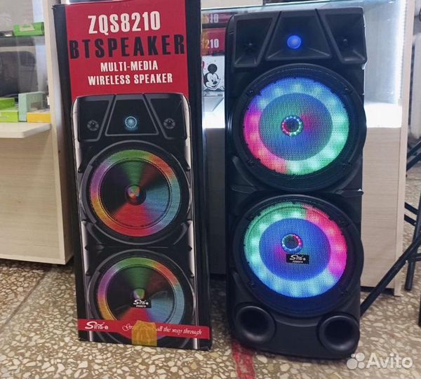 Портативная колонка со светомузыкой