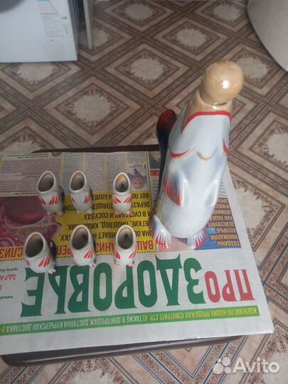 Штоф рыба с рыбками