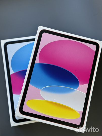 iPad 10 64 gb wifi (pink, blue)