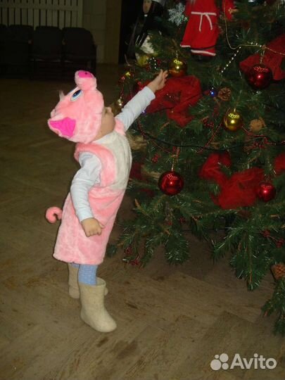 Новогодний костюм поросенка