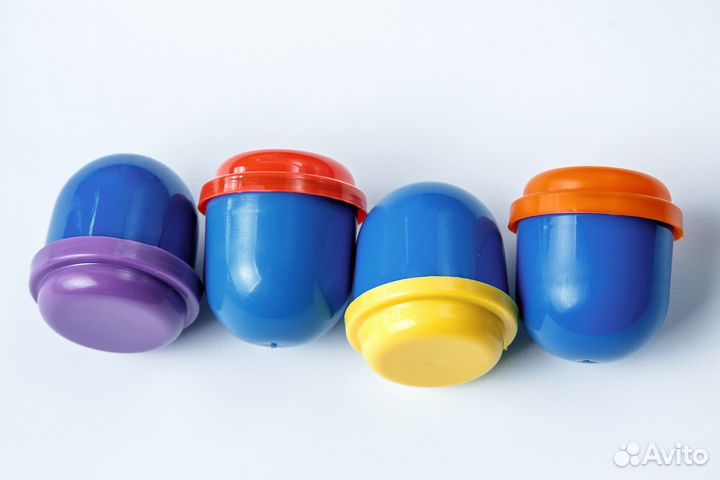 Бахилы в цветных капсулах 28мм (2000 шт)