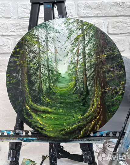 Картина маслом пейзаж