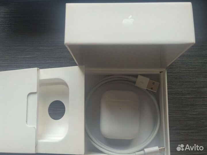 Apple AirPods 2 новые, беспроводные наушники