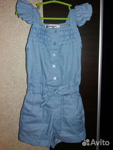 Детский летний комбез на 4-5.5 лет