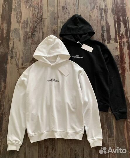 Vetements худи paris type maison margiela