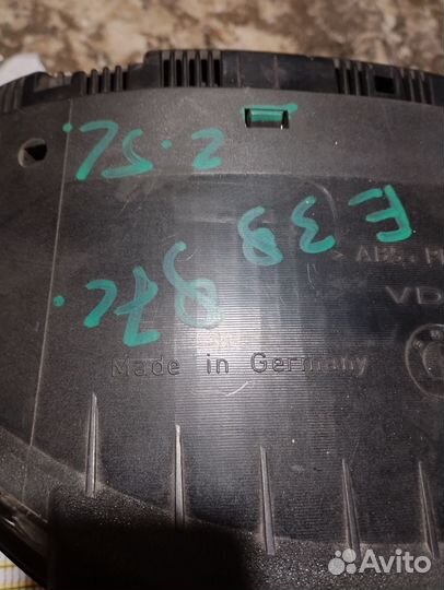 Приборная панель бмв Е39