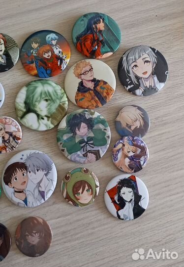 Аниме значки