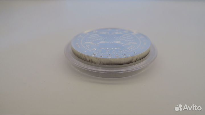 Серебряная монета Георгий победоносец 2009