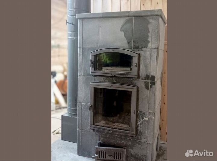 Камин теплонакопительный