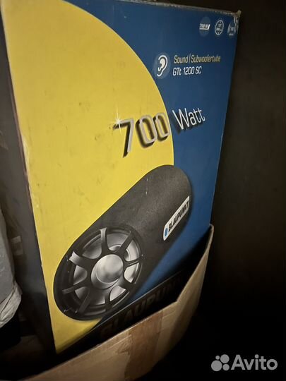 Сабвуфер и усилитель