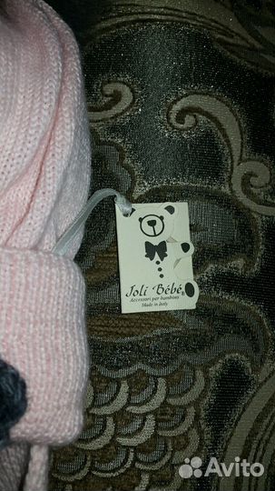 Шапка эксклюзив Италия ручная работа