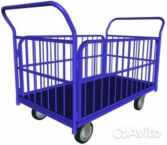 Тележка тб-7 съемный трубчат борт 800х1400 мм