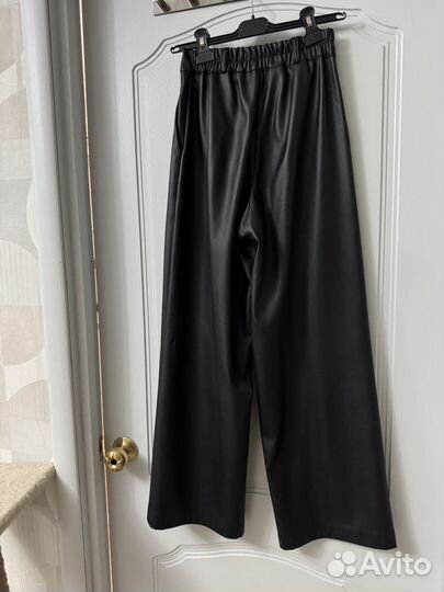 Брюки кожаные