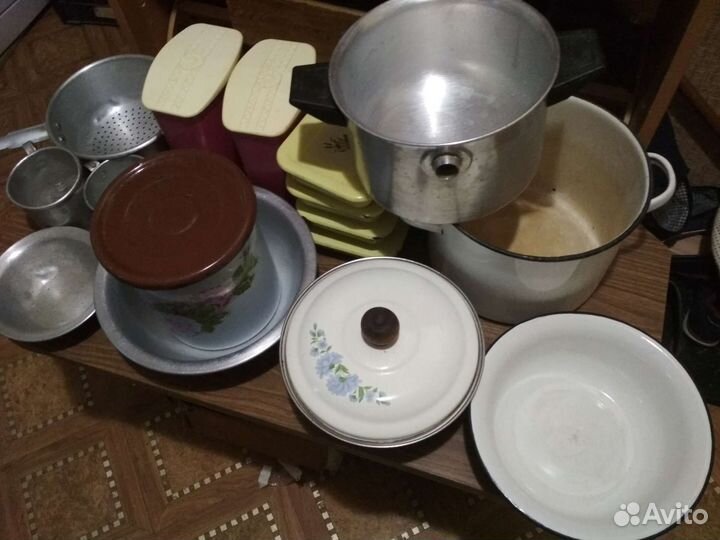 Посуда разная