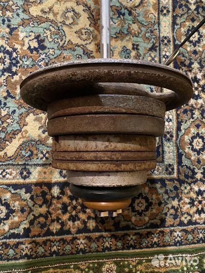 Штанга с блинами