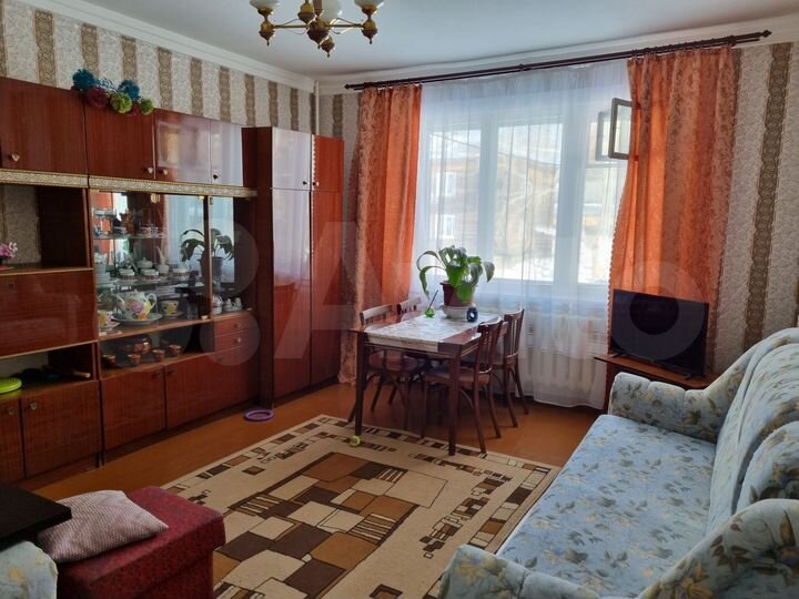 3-к. квартира, 56,8 м², 2/2 эт.