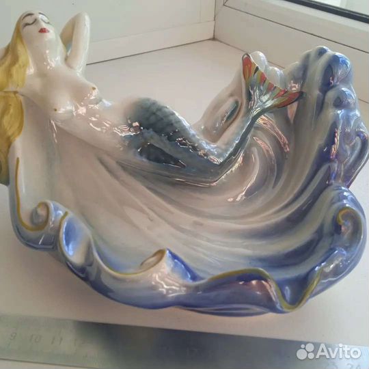 Винтажная икорница для сервировки стола