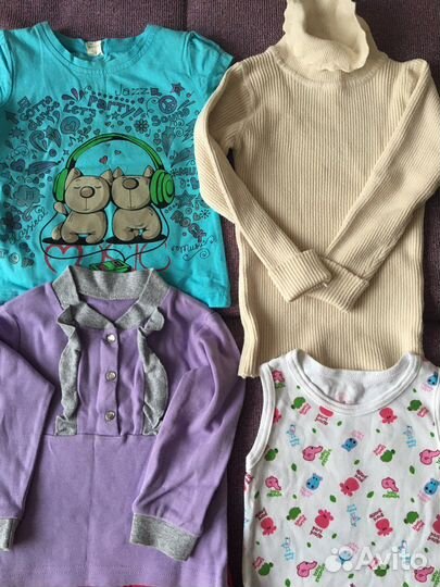 Вещи пакетом на девочку 92 98