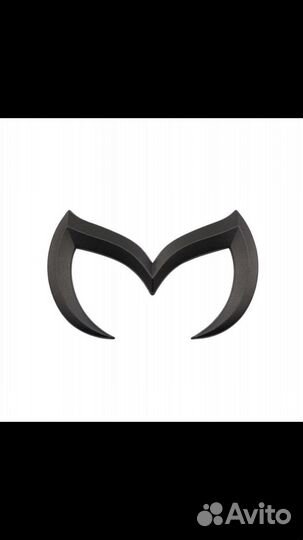 Значок Мазда эмблема на багажник