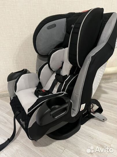 Автокресло 0+ и до 12 лет evenflo symphony