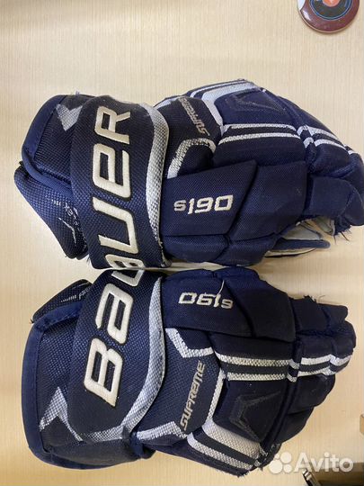Краги хоккейные bauer supreme S190