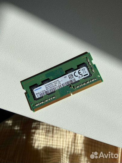 Оперативная память sodimm Samsung 4gb