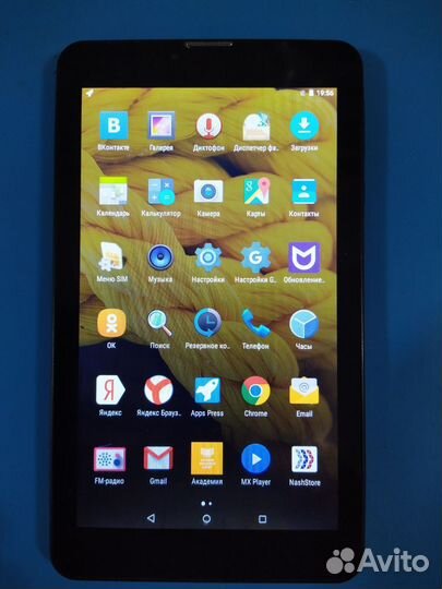 Планшет irbis tzhit