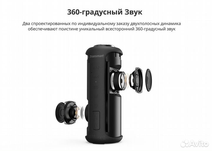 Беспроводная колонка Tronsmart T6 Plus Upgrade