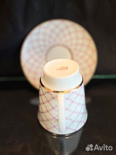 Кофейная пара лфз розовая сетка