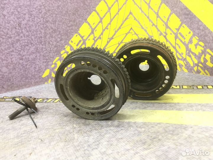 Шкив коленвала Astra Астра G Н h Вива 1.6 1.8