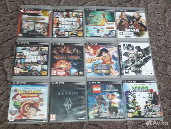 Игры для приставок ps3