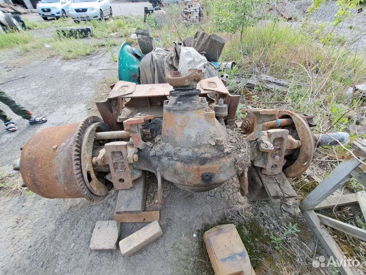 Мост в разборе