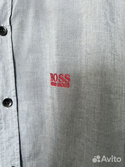 Рубашка hugo boss хлопок