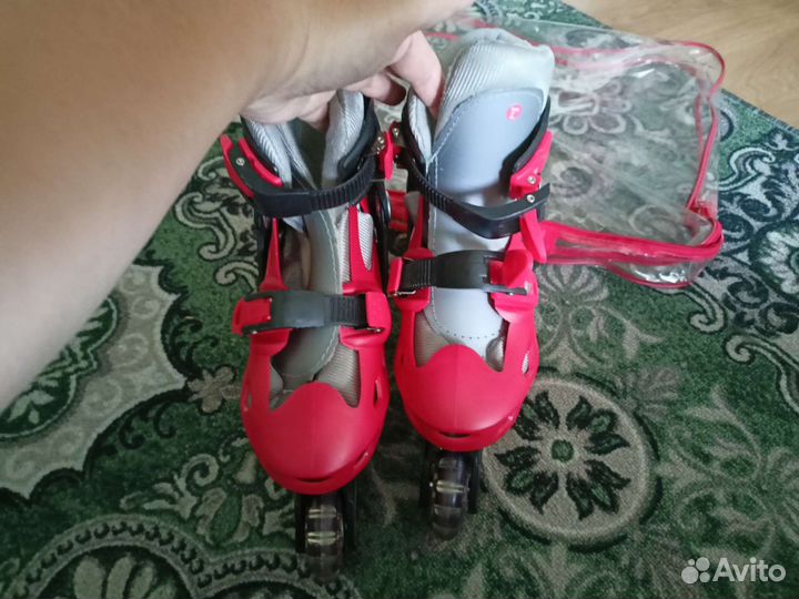 Роликовые коньки ролики раздвижные с 35р и больше