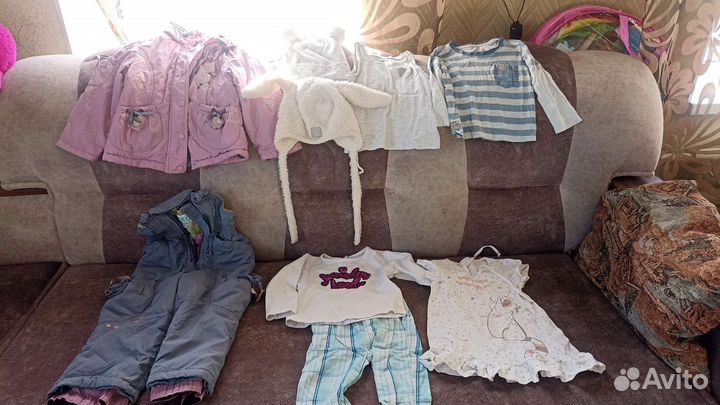 Вещи пакетом на девочку 92 98